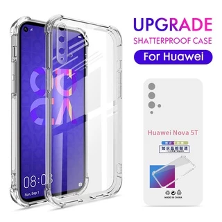Ốp Lưng Bounce Trong Suốt Cao Cấp Chống Sốc Cho Huawei Y7a Y7 Pro Y9 Prime 2019 Y6s Y9s Nova 10 10 se 9 9 se 8 8i 7 SE 7i 5T 3i Y70 Y90 P20 P30 P40 Pro Lite Honor 8X 50