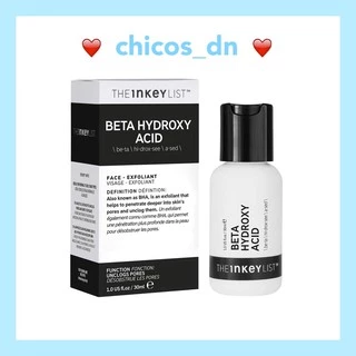 Tinh Chất Tẩy Da Chết The Inkey List Beta Hydroxy Acid (BHA) 30ml