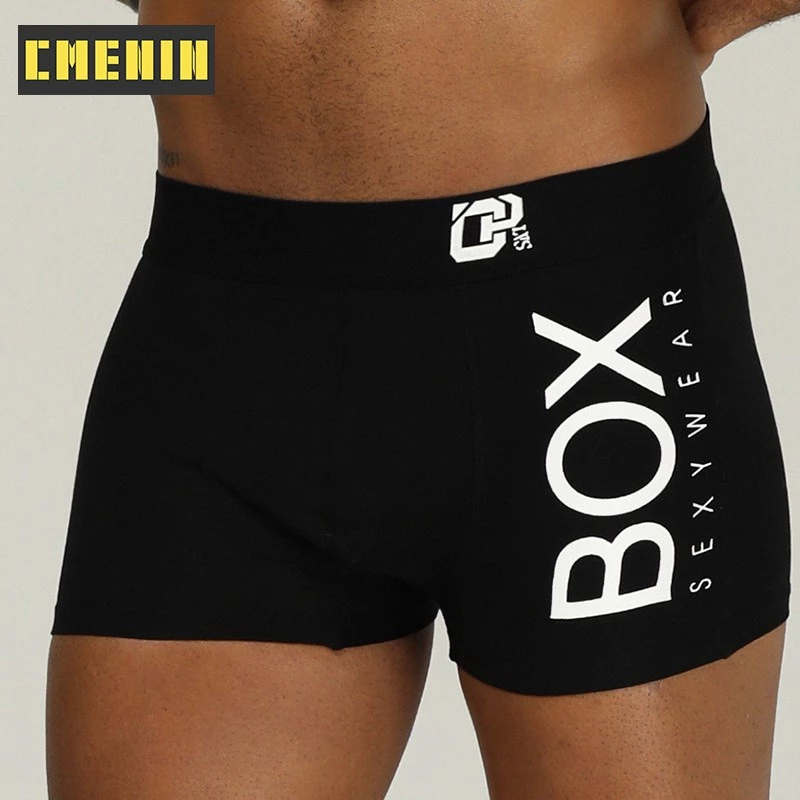 Quần lót boxer nam dáng ôm vải cotton thoáng khí chất lượng cao