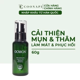 Gel Rau Má Cải Thiện Da Mụn Và Thâm Mụn Gowon Tigre Soothing Gel 60g