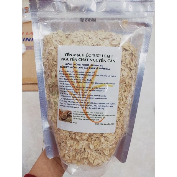 500g Yến mạc Úc nguyên chất loại 1 thơm ngon