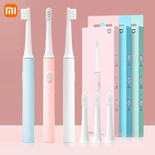 Xiaomi Youpin Set bàn chải đánh răng điện và đầu thay thế   Sonic T100 siêu âm tự động sạc USB chống nước (Có bán lẻ)