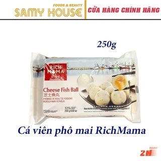 [Samy Food] Cá Viên Nhân Phô Mai Rich Mama 250g Malaysia