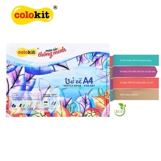 Vở vẽ A4 Colokit các loại - Tập vẽ