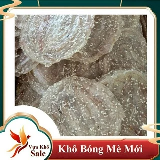 [GIẢM GIÁ SỐC] 1KG KHÔ CÁ BÓNG ÉP MÈ TRÒN THƠM NGON 200GR 500GR cá bóng có mè