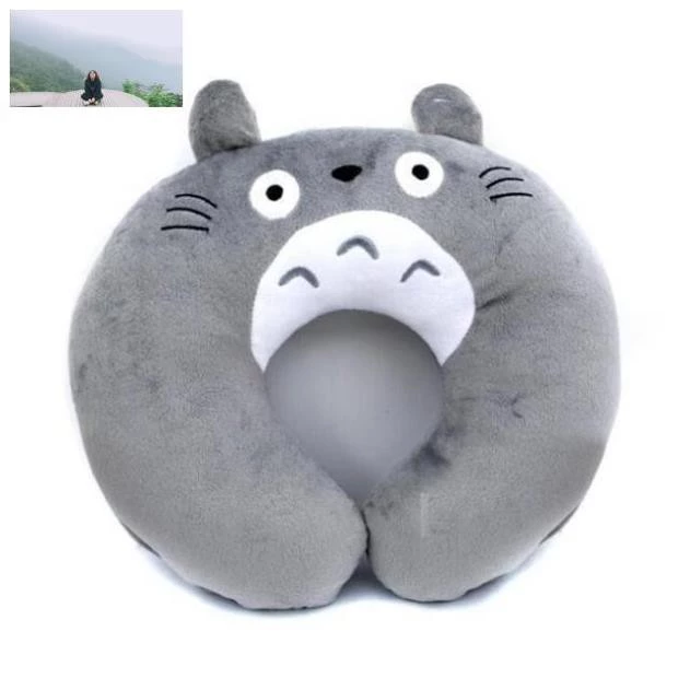 (Rẻ vô địch) Gối Chữ U Totoro cao cấp - Nghộ nghĩnh