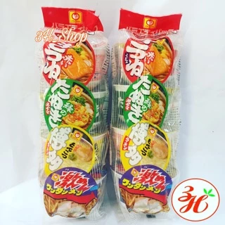 Combo 4 cups vị hải sản, cari, Udon Nhật Bản