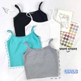 Áo Croptop Nữ 2 Dây Ulzzang (Ảnh Thật)