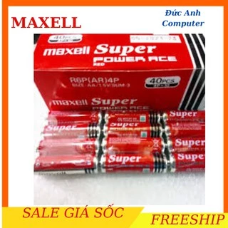 Pin tiểu Maxell hộp 40 viên AA - AAA - Chính Hãng