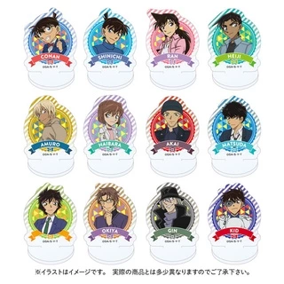 Mô hình Standee mini Conan Ran Shinichi Matsuda Gin Amuro Haibara Kid Hattori Sera Akai Subaru