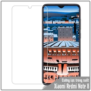 Kính cường lực Xiaomi Redmi Note 8 - Trong Suốt