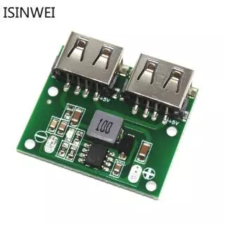 Mô đun điều chỉnh sạc xe hơi DC-DC kết nối 2 cổng USB dòng điện 9V/12V/24V To 5V 3A