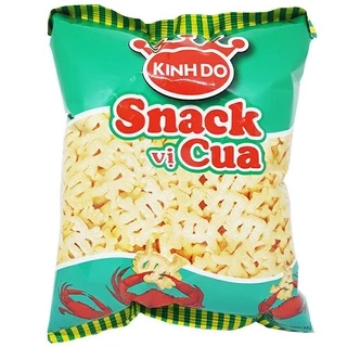 Combo 10 gói Snack Cua Kinh Đô - Bim Bim Cua Xanh gói 29gr