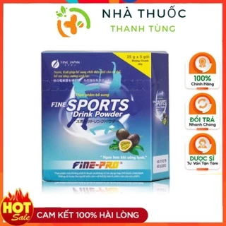 Bfine sport Drink Powder Nước Uống Bù Điện Giải Nhật & prado sport drink power vị chanh leo