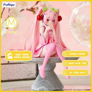 MÔ HÌNH CHÍNH HÃNG HATSUNE MIKU - Noodle Stopper - Sakura 2023 Ver ( Furyu )