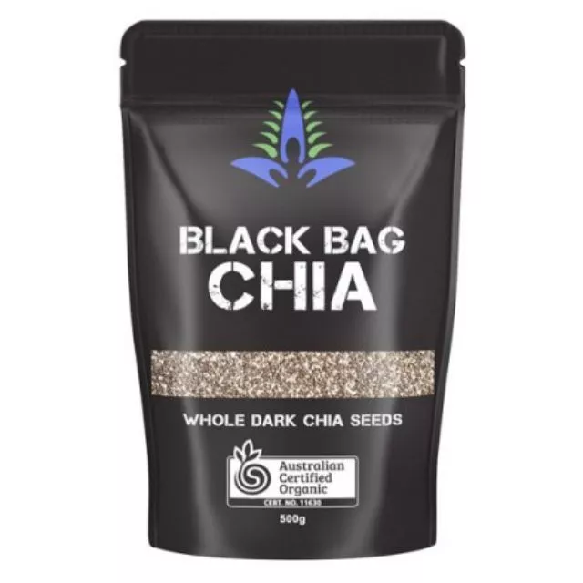 Hạt Chia Úc Đen 500g date mới