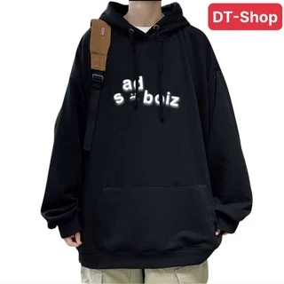 Áo hoodie form rộng DT Shop unisex nỉ bông HD22 Tuyết thời trang nam nữ oversize ulzzang SADBOIZ