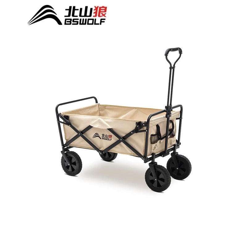 Xe Kéo Dã Ngoại Gấp Gọn Bánh Lớn BSW-YZ010 Kích Thước: 100*50*85cm