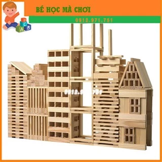 BỘ XẾP HÌNH KAPLA 100 THANH GỖ