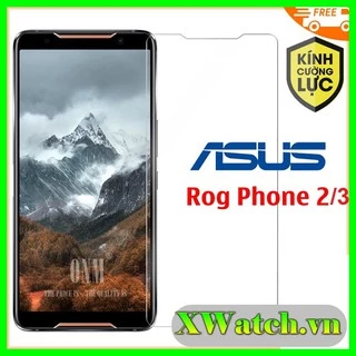 Cường lực Asus Rog Phone 6 Rog Phone 3 / Rog Phone 5 Rog Phone 5 Pro trong suốt ( tặng keo chống hở mép )