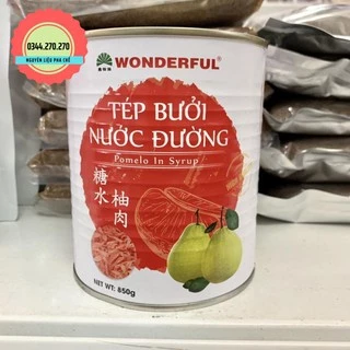 Tép bưởi nước đường Wonderful - Hộp 850gr