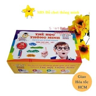 Thẻ học thông minh 16 chủ đề 416 thẻ dai và sắc nét