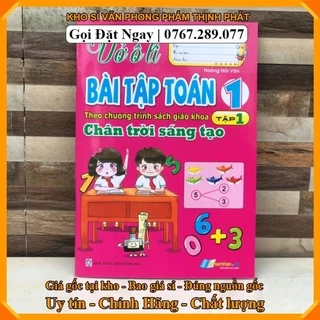 VỞ OLY Bài tập toán 1 theo chương trình  chân trời sáng tạo [vpp thịnh phát]