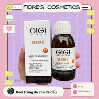 Tinh chất làm trắng Gigi Ester C Mandelic 13% cho da thiên dầu, thâm mụn