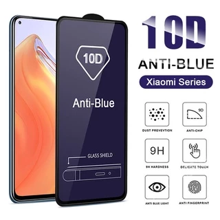 Kính Cường Lực Chống Ánh Sáng Xanh Cho Xiaomi Mi 9T 10T 11T 12T 13T Pro 11 Lite POCO F3 F4 F5 X3 X4 X5 X6 M3 M4 Redmi Note 7 8 9 9S 10 10S 11 11S 12 13 9A 9C 10C 12C 13C