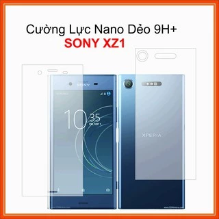 Cường lực mặt trước và sau cho Sony XZ1 Cường lực Nano Dẻo 9H+