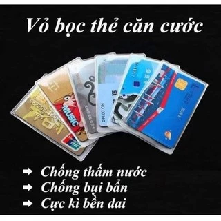 Bán sỉ 100 Túi đựng thẻ căn cước công dân