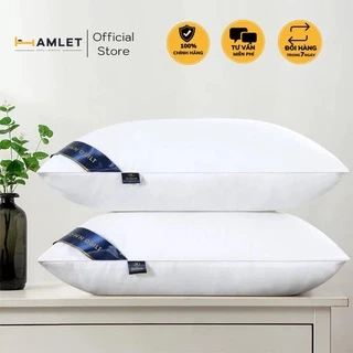 Ruột gối đầu Hamlet Pillow khách sạn cao cấp trơn một màu nhã nhặn sang trọng