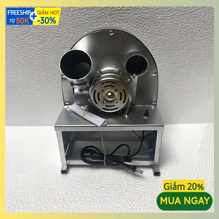 Máy thái hành củ, thái tỏi, sả chạy điện 220v tặng 3 lưỡi dự phòng