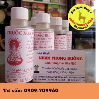 RƯỢU xoa bóp gia truyền hiệu PHẬT BÀ QUAN ÂM, hỗ trợ khi bị đau nhức xương khớp, bong gân té ngã, tan máu bầm..