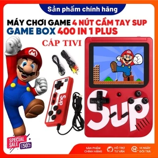 Máy Chơi Game SUP 400 trò chơi [TẶNG KÈM TAY CHƠI GAME],SUP400 Cầm Tay G1 Plus 400 In 1 - HƠN 400 TRÒ CHƠI