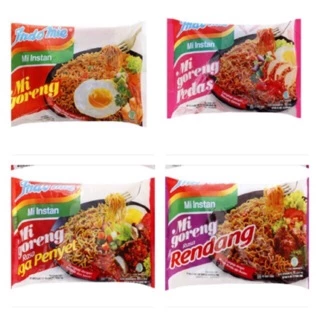 MÌ XÀO KHÔ INDOMIE VỊ BÒ CAY - ĐẶC BIỆT - SƯỜN - CAY NỒNG