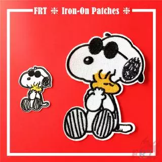 ☸ Snoopy Patch ☸ 1Pc Diy Sew on Iron on Badges Patches Apparel Appliques（Snoopy - Series 06）