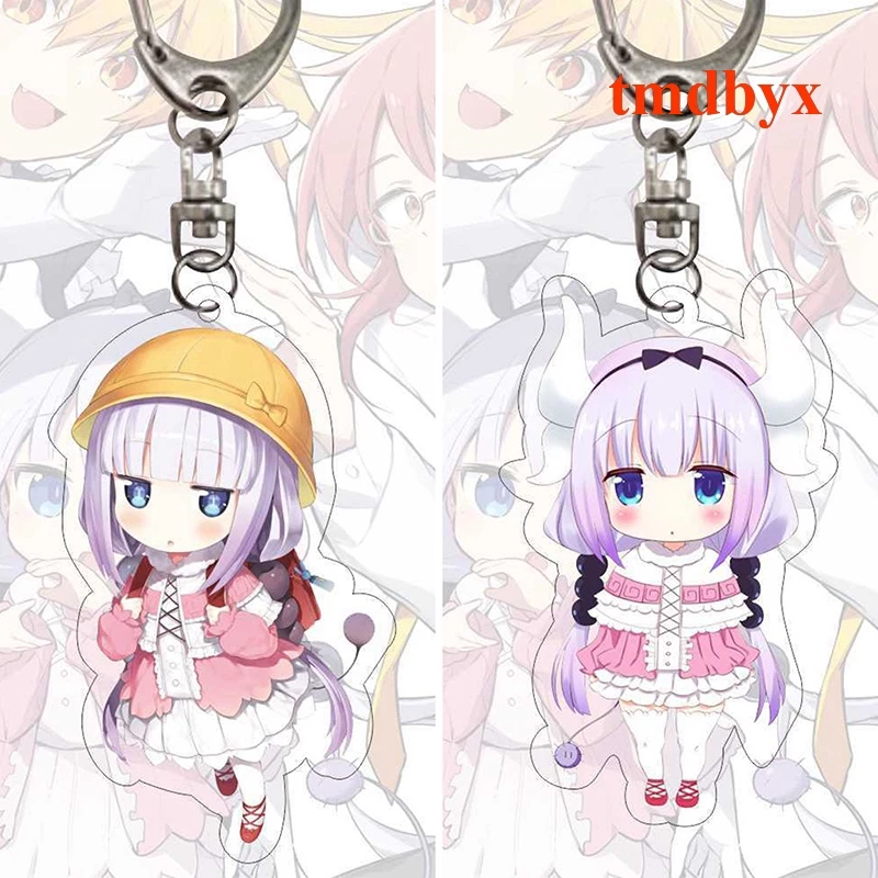 Tmdbyx Móc Khóa Acrylic Hình Nhân Vật Anime Kobayashi San Chi No Maid Dragon Miss Kobayashi 'S Dragon Maid Kanna Kamui