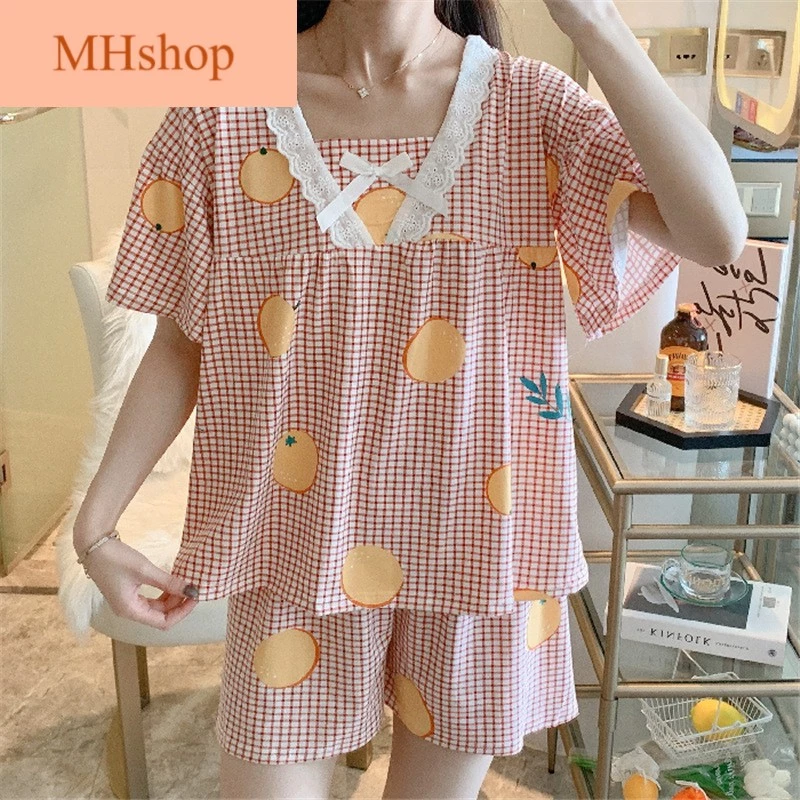 Bộ pijama mặc nhà cực xinh- Hàng Quảng Châu cao cấp