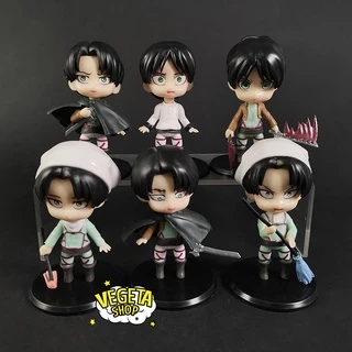 Mô hình Attack On Titan - AOT - Đại chiến Titan - Eren Yeager Levi Ackerman Armin Hange Zoe Braun Reiner Annie Leonhart