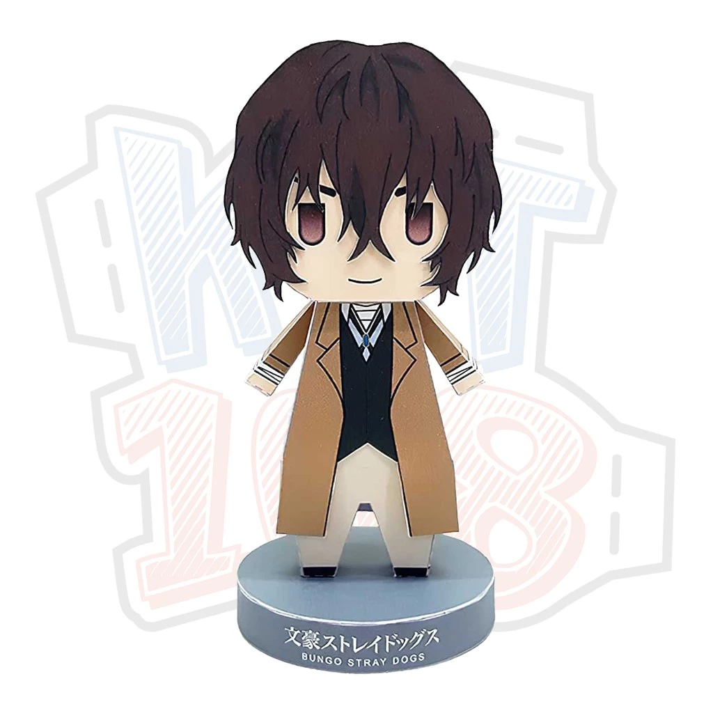 Mô hình giấy Anime Chibi Osamu Dazai – Bungo Stray Dogs