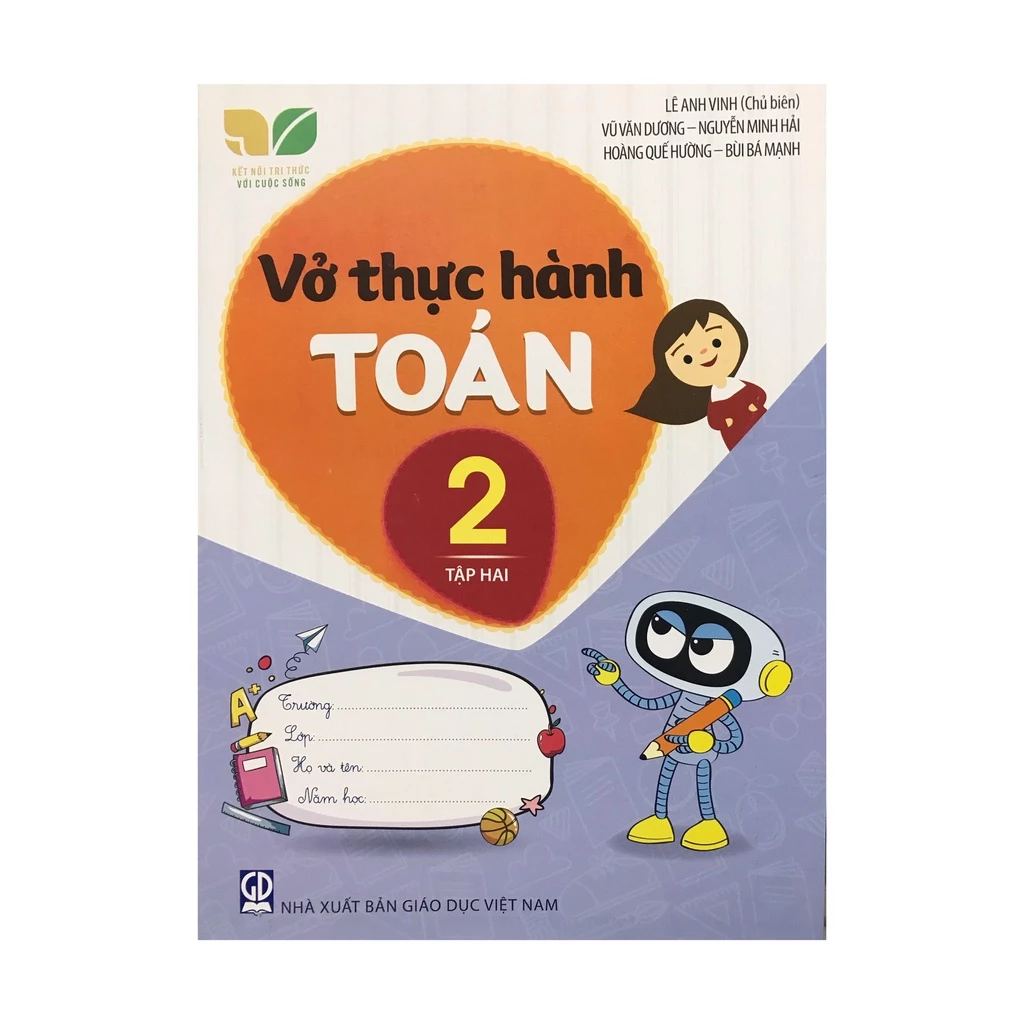 Sách Vở thực hành Toán lớp 2 tập 2 ( kết nối tri thức )