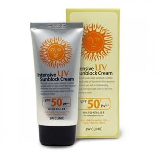 Kem chống nắng 3W Clinic Intensive Sunblock cream 70ml