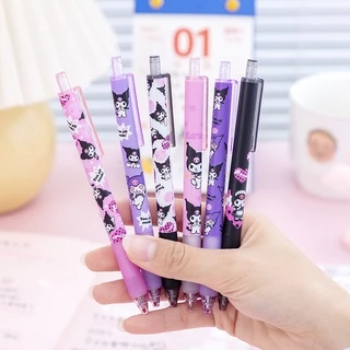 Set 6 bút mực gel ngòi 0.5mm hình cún xinh xắn