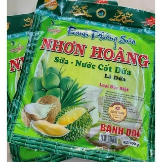 1 Bịch 400gram Bánh Phồng Sữa Lá Dứa Nhơn Hoàng Đặc Biệt