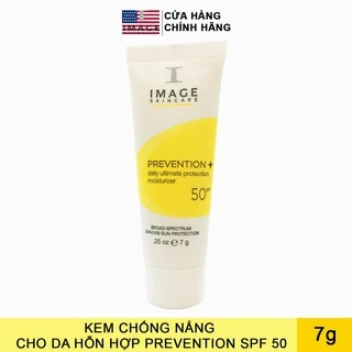 Kem chống nắng cho da hỗn hợp Image Skincare Prevention+ Daily Ultimate Protection Moisturizer SPF 50 7g