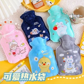 Tungku Moden Bekas Demah Demam Period Mini Dễ Thương Làm Ấm Bình Nước Bằng Vải Flannel