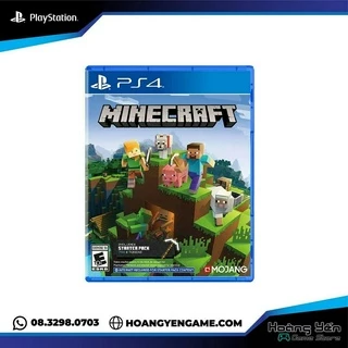 [Mã 99ELHA giảm 7% đơn 300K] Đĩa game ps4 Minecraft chơi được 4 người