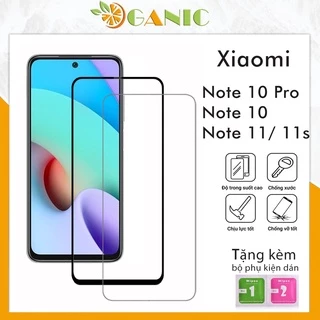 Cường lực Redmi Note 10 11 Pro Note 9s Pro 10T Pro 10i Mi 9 Mi 8 Lite Note 8 Pro Note 7 Pro Poco F2 F3 F4 GT Kính [9D]