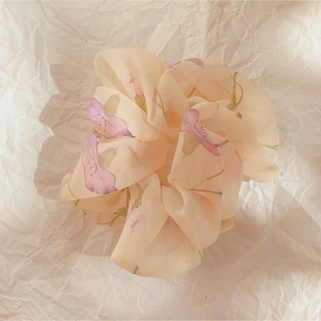 THE19CLUB - Thun buộc tóc vải tái chế - RECYCLE SCRUNCHIE